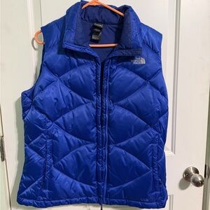 The North Face Royal Blue Quilted Vest